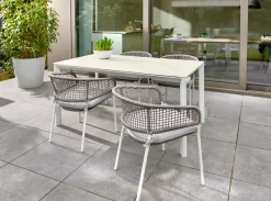 Central Park Tuinstoel Ciotat Aluminium/Wicker 60X61X74Cm