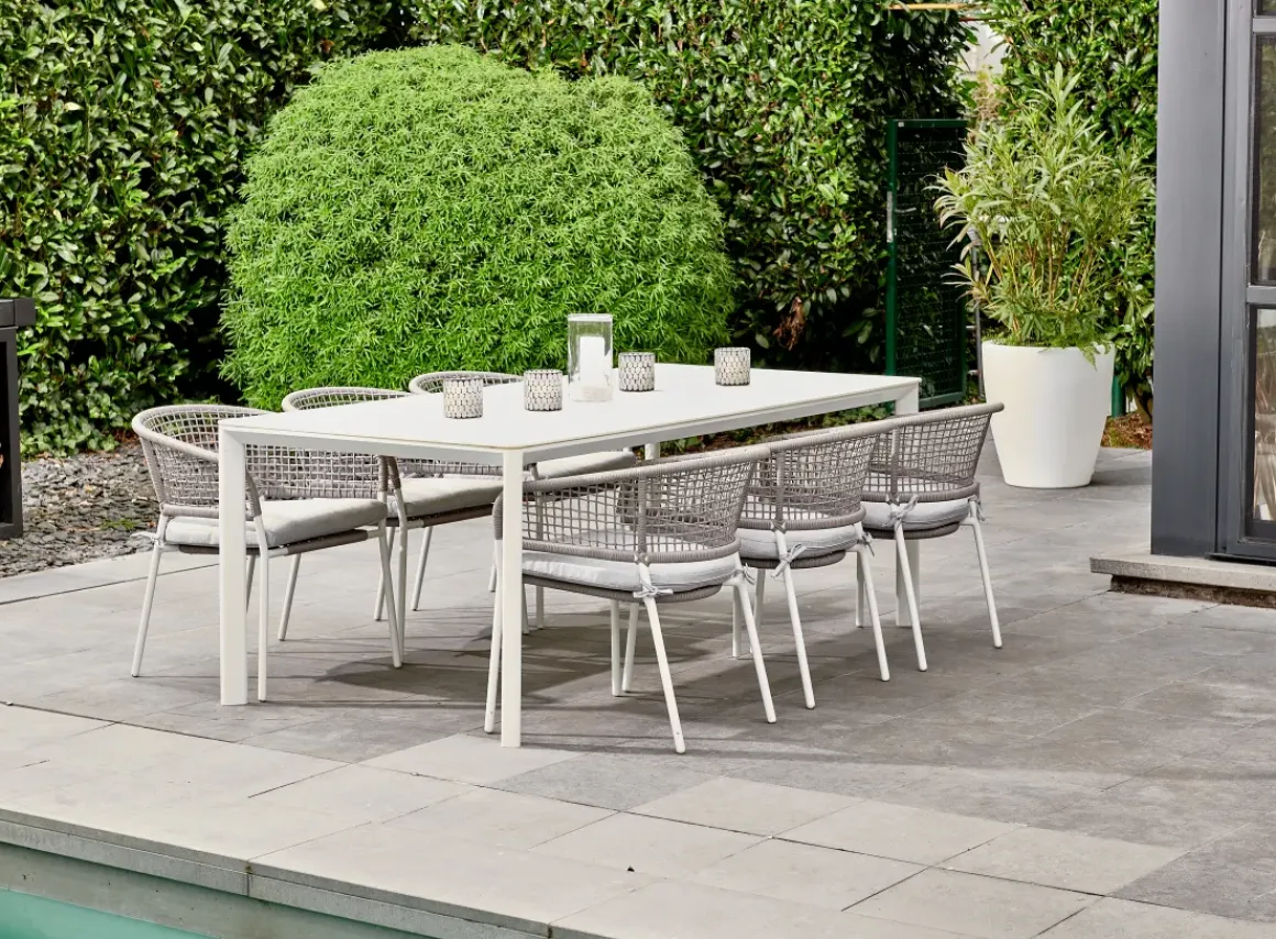 Central Park Tuinstoel Ciotat Aluminium/Wicker 60X61X74Cm