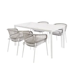 Central Park Tuinstoel Ciotat Aluminium/Wicker 60X61X74Cm