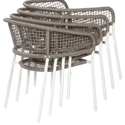 Central Park Tuinstoel Ciotat Aluminium/Wicker 60X61X74Cm