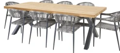 Central Park Tuinstoel Collioure Aluminiuim/Wicker 60X56,5X78Cm