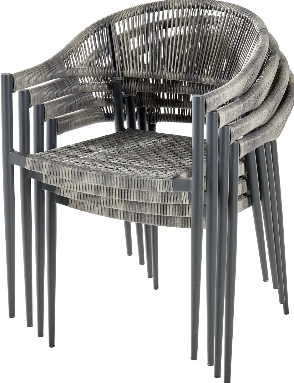 Central Park Tuinstoel Collioure Aluminiuim/Wicker 60X56,5X78Cm