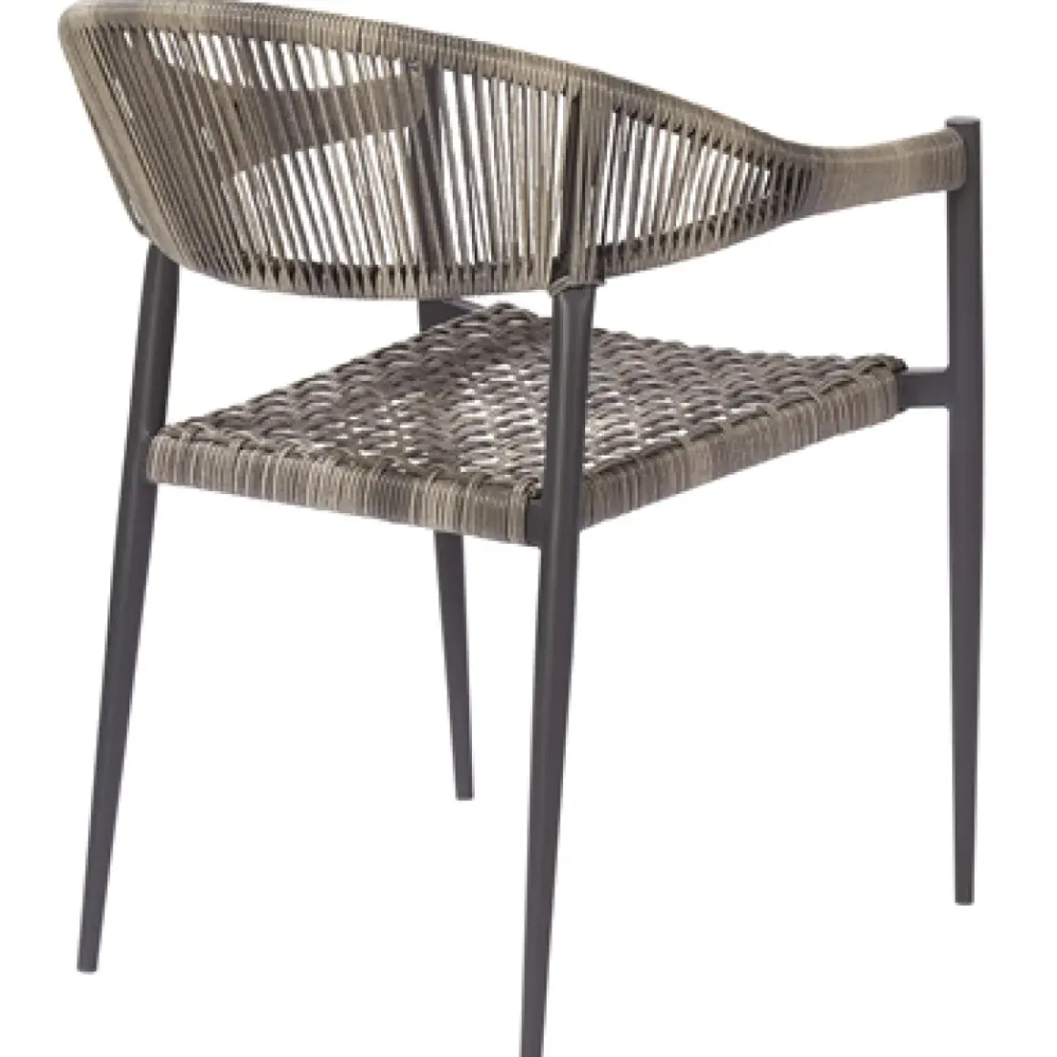 Central Park Tuinstoel Collioure Aluminiuim/Wicker 60X56,5X78Cm