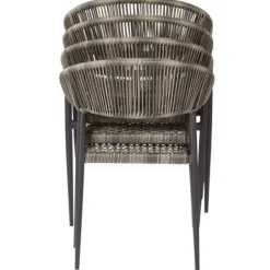 Central Park Tuinstoel Collioure Aluminiuim/Wicker 60X56,5X78Cm