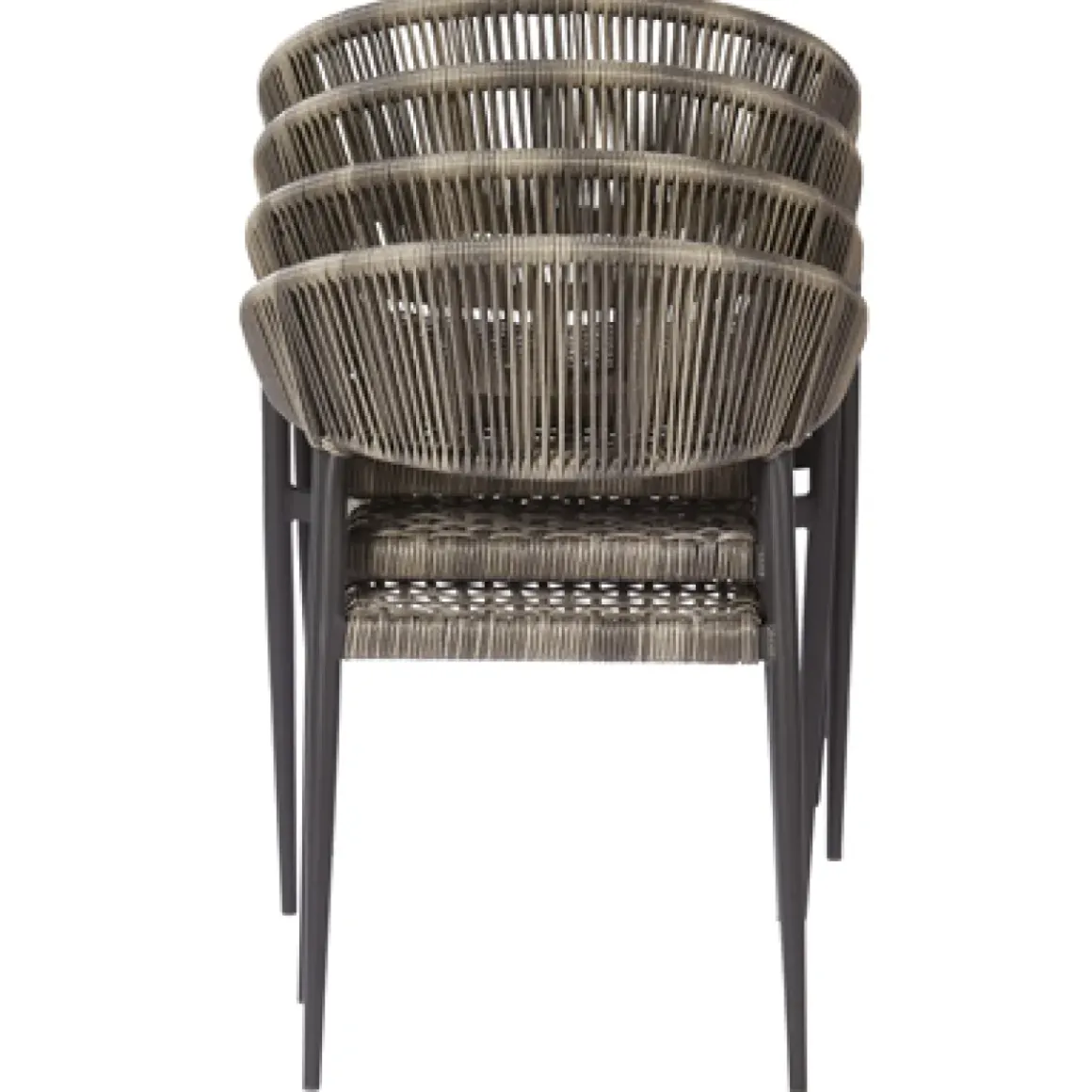 Central Park Tuinstoel Collioure Aluminiuim/Wicker 60X56,5X78Cm