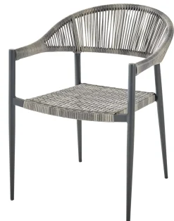 Central Park Tuinstoel Collioure Aluminiuim/Wicker 60X56,5X78Cm