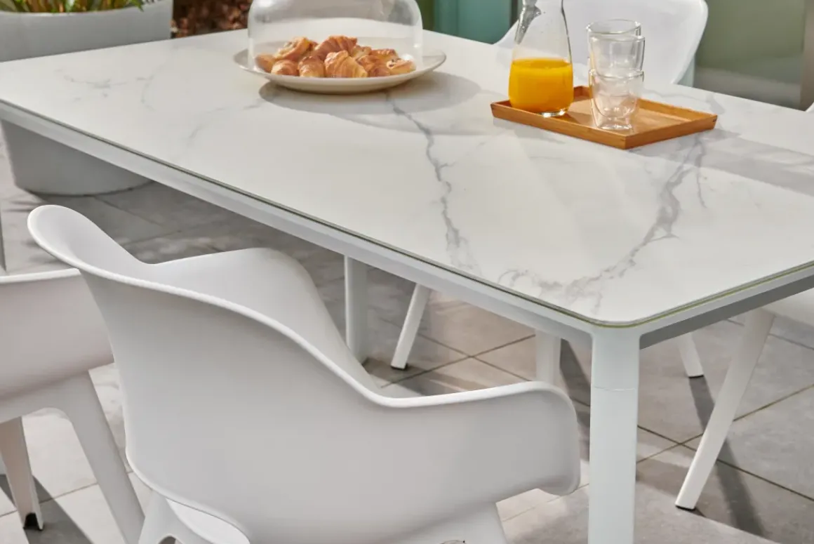 Central Park Tuintafel Ciotat Aluminium/Glas 160X90Cm