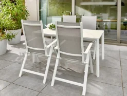 Central Park Tuintafel Ciotat Aluminium/Glas 160X90Cm