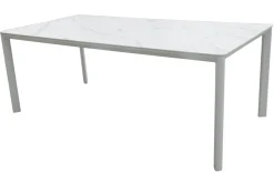 Central Park Tuintafel Ciotat Keramiek Glas/Aluminium Verstelbare Poten 205X100X75Cm