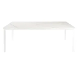 Central Park Tuintafel Ciotat Keramiek Glas/Aluminium Verstelbare Poten 205X100X75Cm