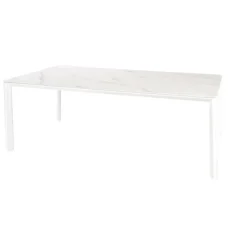 Central Park Tuintafel Ciotat Keramiek Glas/Aluminium Verstelbare Poten 205X100X75Cm