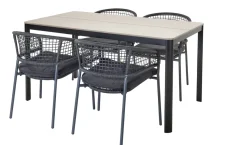 Central Park Tuintafel Levanzo Aluminium 150X90Cm