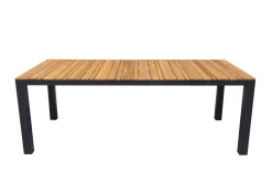 Central Park Tuintafel Limoux Aluminium/Teakhout 215X100Cm