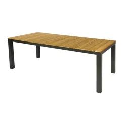 Central Park Tuintafel Limoux Teakhout/Aluminium 215X100Cm