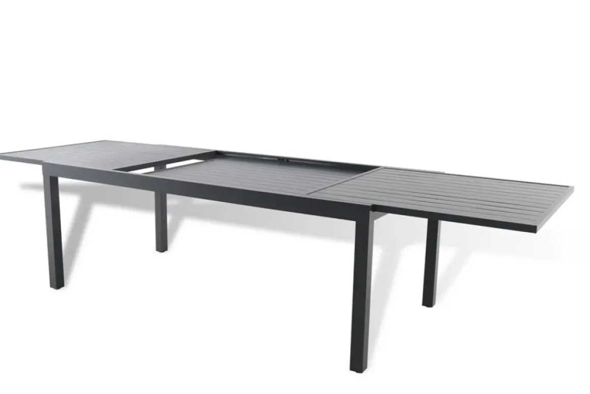 Central Park Tuintafel Romeo Uitschuifbaar Aluminium 200/300X101Cm
