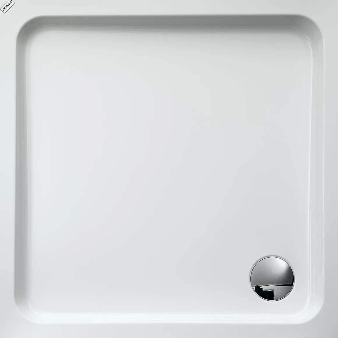 Ceravid Bathline Classic Acryl Douchebak 90X90X6Cm
