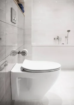 Cersanit Hangtoilet Moduo Wit | Soft-Close & Quick Release Toiletzitting | Randloos Toiletpot