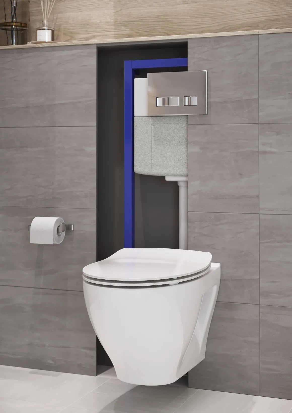 Cersanit Hangtoilet Moduo Wit | Soft-Close & Quick Release Toiletzitting | Randloos Toiletpot