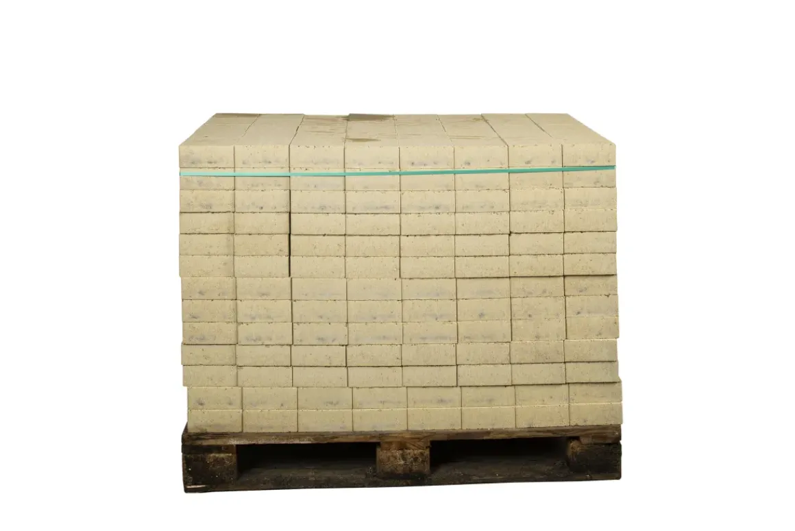 Coeck Getrommelde In-Line Klinker Geel 15X15X6Cm 520St