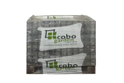 Coeck Getrommelde In-Line Klinker Grijs-Zwart 20X20X6Cm 312St