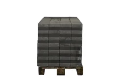 Coeck Getrommelde In-Line Klinker Grijs-Zwart 20X20X6Cm 312St