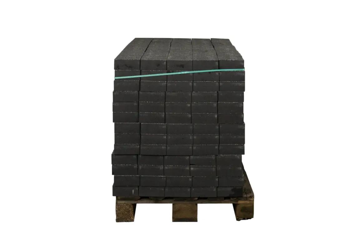 Coeck Getrommelde In-Line Klinker Zwart 15X15X6Cm 520St