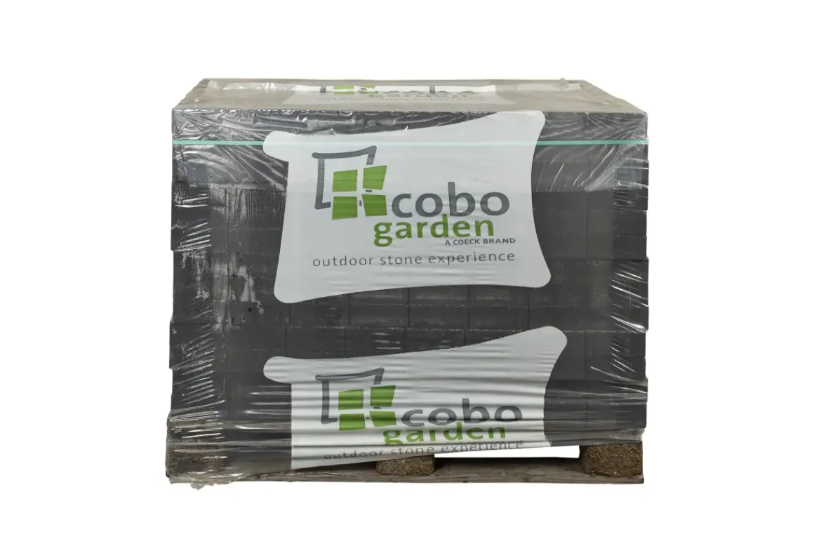 Coeck Getrommelde In-Line Klinker Zwart 15X15X6Cm 520St