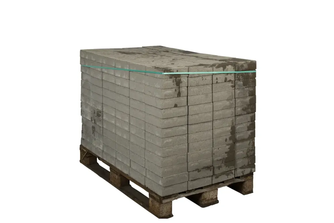 Coeck Getrommelde In-Line Klinker Grijs 20X20X6Cm 312St