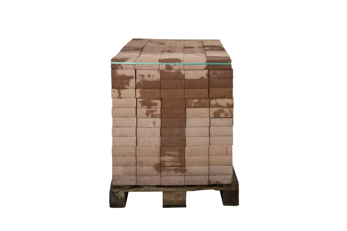 Coeck Getrommelde In-Line Klinker Rozerood 15X15X6Cm 520St