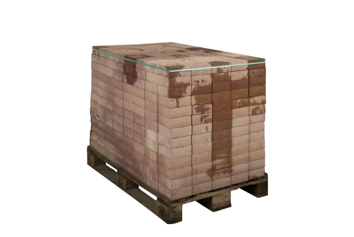 Coeck Getrommelde In-Line Klinker Rozerood 15X15X6Cm 520St