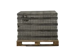 Coeck Getrommelde In-Line Klinker Grijs-Zwart 20X5X6Cm 936St