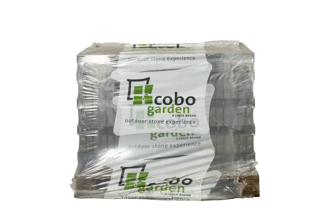 Coeck Getrommelde In-Line Klinker Grijs-Zwart 20X5X6Cm 936St