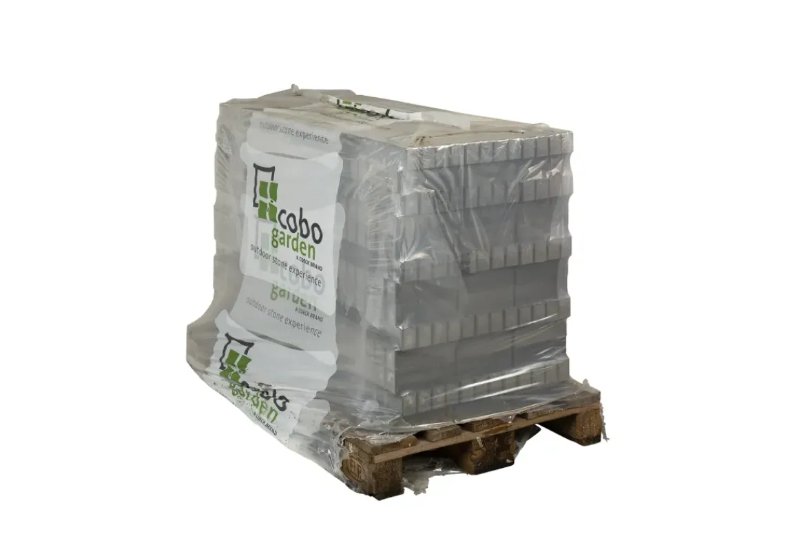Coeck Getrommelde In-Line Klinker Grijs-Zwart 20X5X6Cm 936St