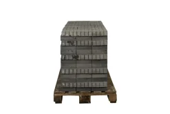 Coeck Getrommelde In-Line Klinker Grijs-Zwart 20X5X6Cm 936St