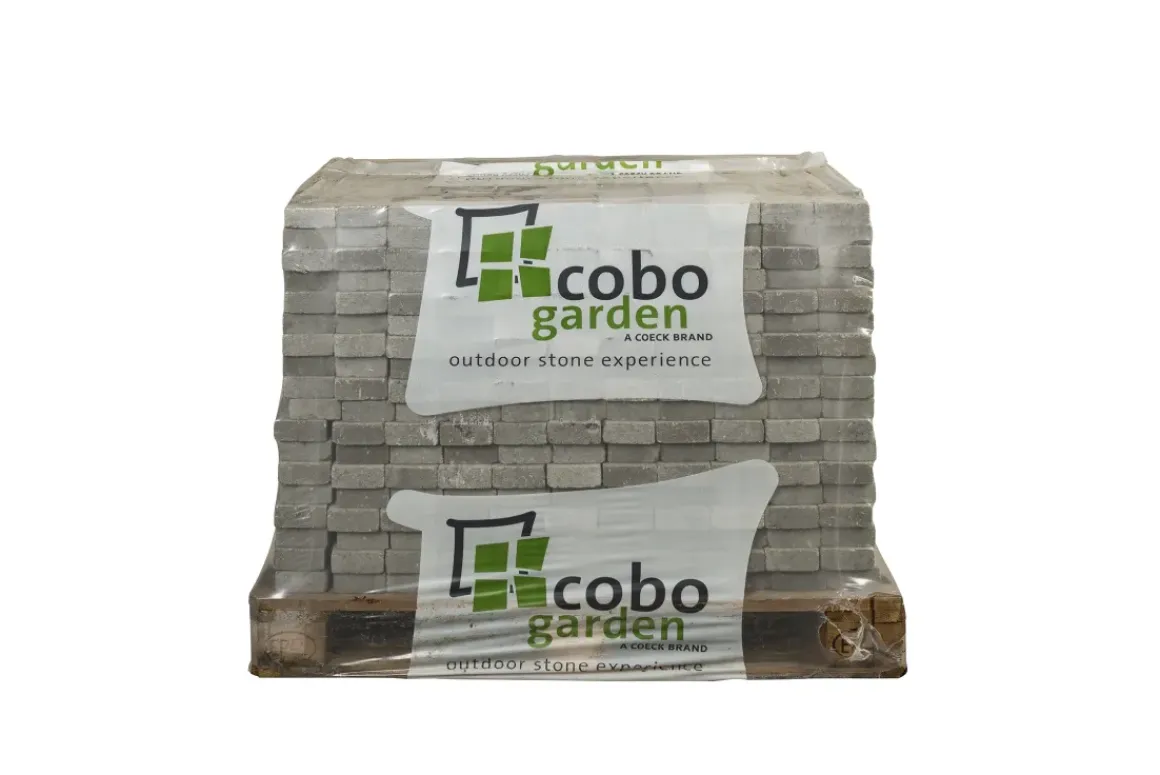 Coeck Getrommelde Klinker 10X10X4Cm Grijs 1386 Stuks