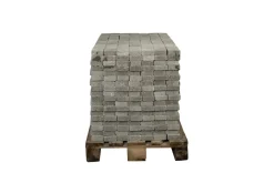 Coeck Getrommelde Klinker 10X10X4Cm Grijs 1386 Stuks
