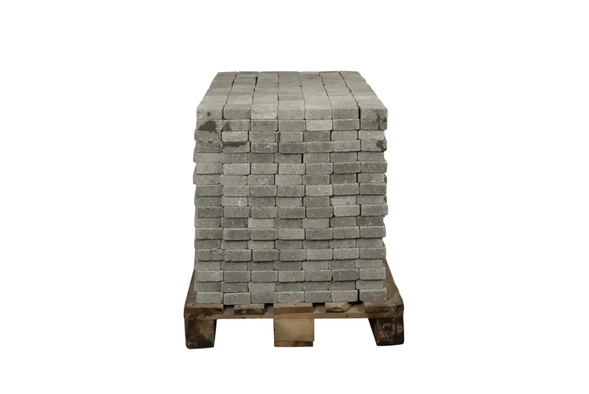 Coeck Getrommelde Klinker 10X10X4Cm Grijs 1386 Stuks