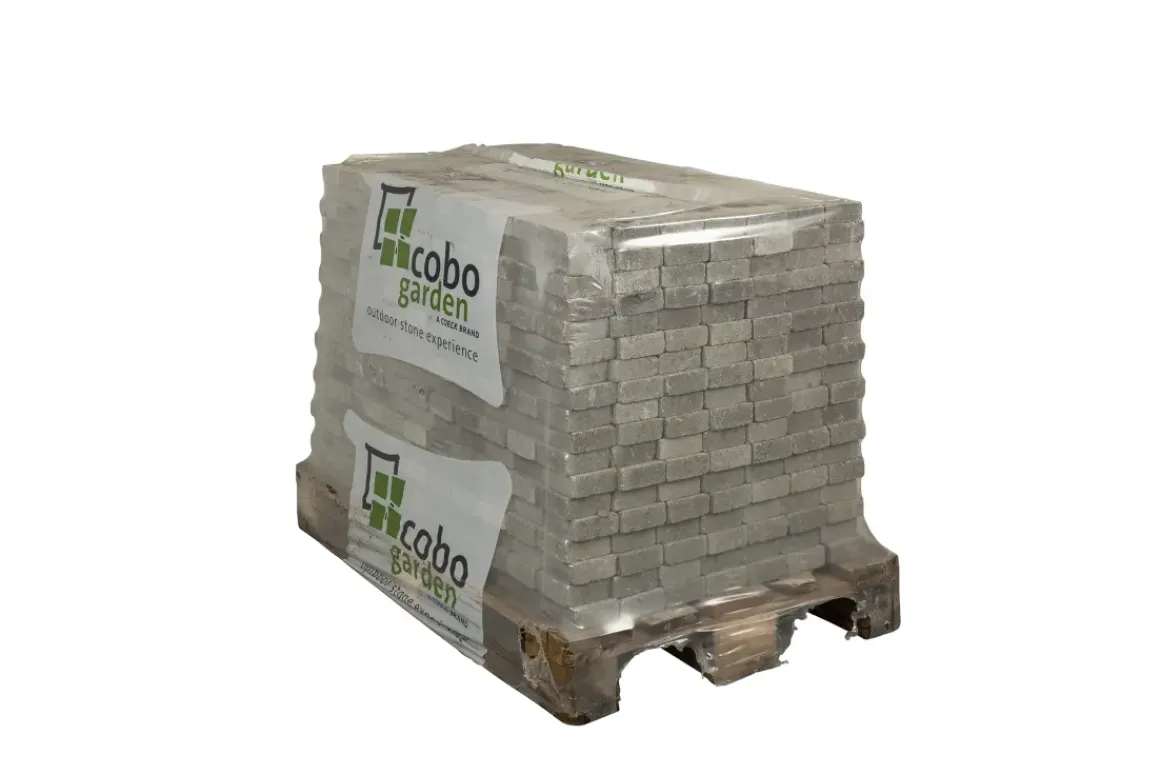 Coeck Getrommelde Klinker 10X10X4Cm Grijs 1386 Stuks