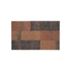 Coeck Kassei Bruin-Zwart In-Line Getrommeld 15X15X6Cm