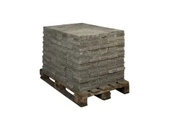 Coeck Kassei Grijs Getrommeld 15X15X4Cm 630 Stuks + Palet 3004837