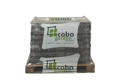 Coeck Kassei Grijs-Zwart Getrommeld 15X15X5Cm 525 Stuks + Palet 3004837