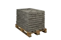 Coeck Kassei Muisgrijs Getrommeld 15X15X4Cm 630 Stuks + Palet 3004837