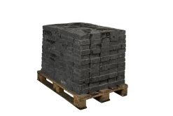 Coeck Kassei Zwart Getrommeld 15X15X6Cm 420 Stuks + Palet 3004837