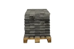 Coeck Kassei Zwart-Grijs Getrommeld 15X15X4Cm 630 Stuks + Palet 3004837