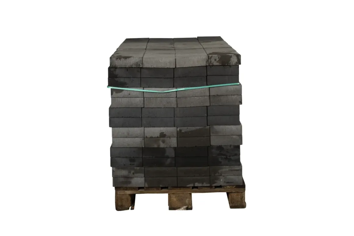 Coeck Klinker Grijs-Zwart Ongetrommeld 20X20X6Cm Velling 312 Stuks + Palet 3004837