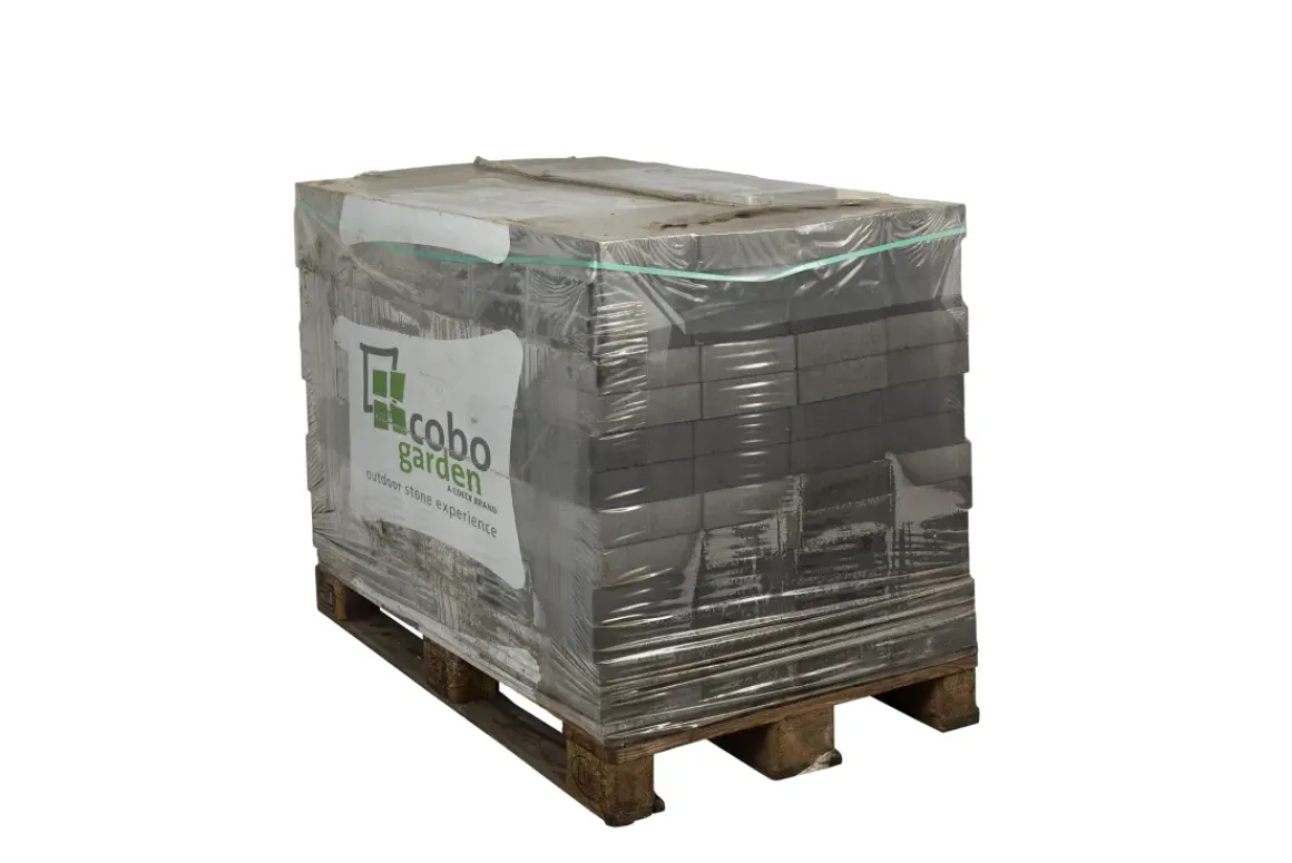 Coeck Klinker Grijs-Zwart Ongetrommeld 20X20X6Cm Velling 312 Stuks + Palet 3004837