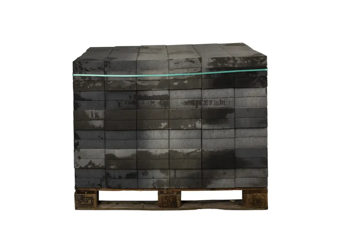 Coeck Klinker Grijs-Zwart Ongetrommeld 20X20X6Cm Velling 312 Stuks + Palet 3004837
