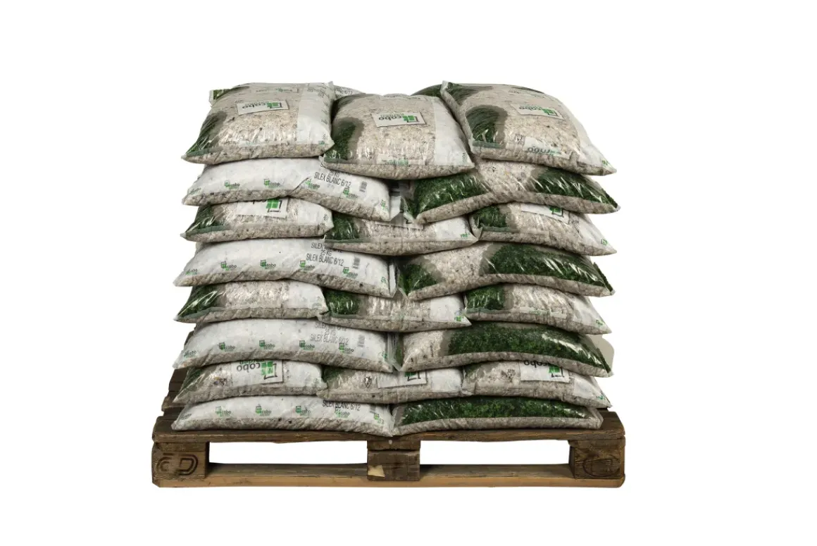 Coeck Natuursteen Silex 6-12Mm 25Kg 40 Stuks + Palet 3004837