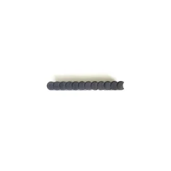 Coeck Palissade Boordsteen Rond Zwart 50X20X6Cm