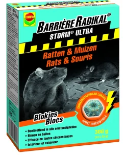 Compo Barriere Radikal Storm Ultra Anti-Muis En Rattenblokken 300G